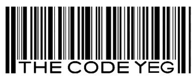 The code yeg barcode